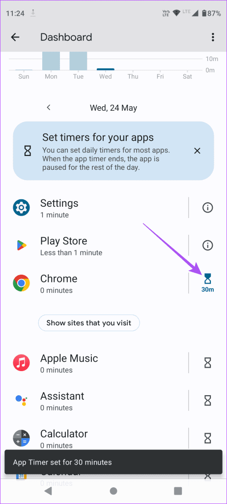 How to Add or Remove App Timer on Android illustration 25