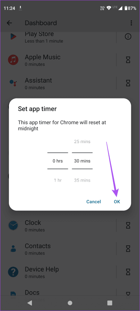 How to Add or Remove App Timer on Android illustration 22