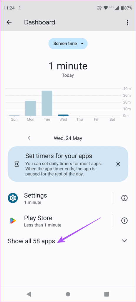 How to Add or Remove App Timer on Android illustration 20