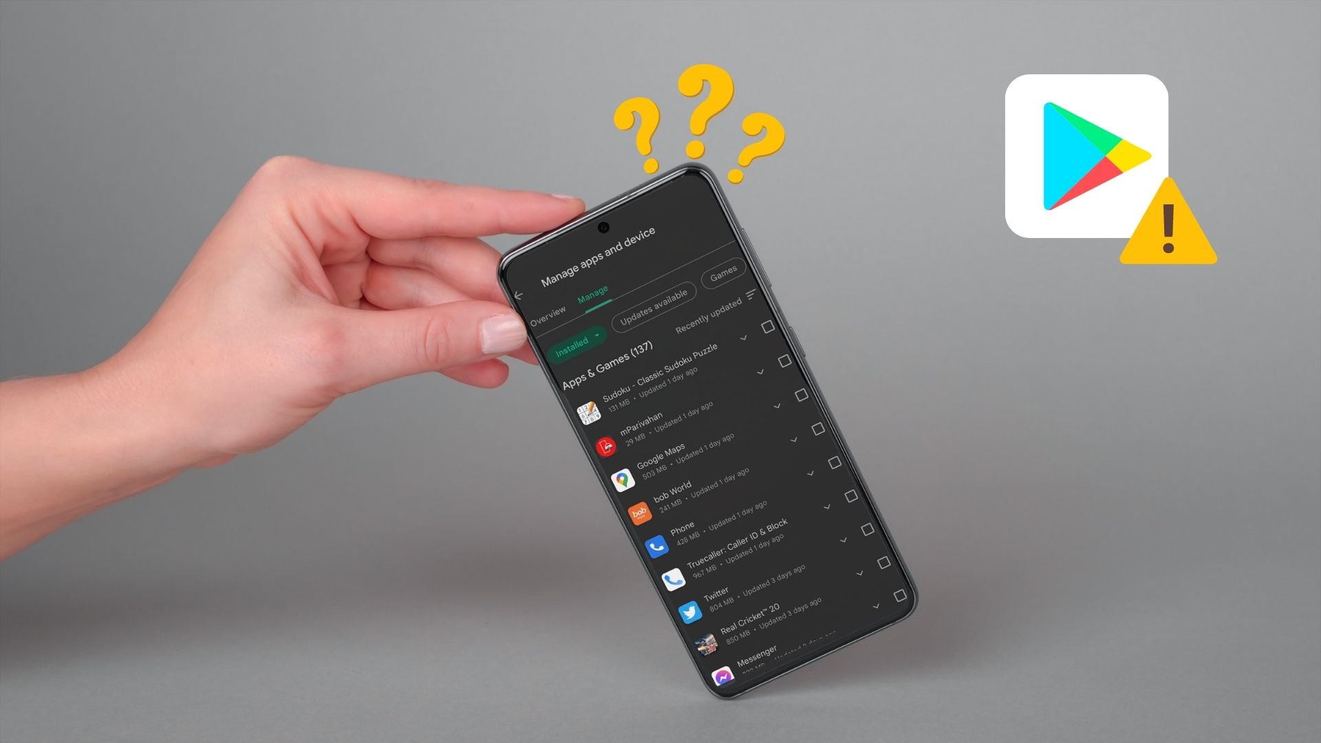 7 Ways to Fix Google Play Store Not Showing Installed Apps