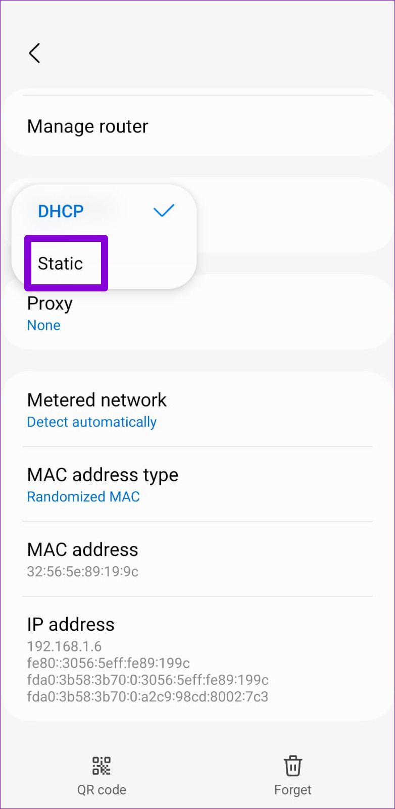 Top 9 Ways to Fix Failed to Obtain IP Address Error on Android illustration 25