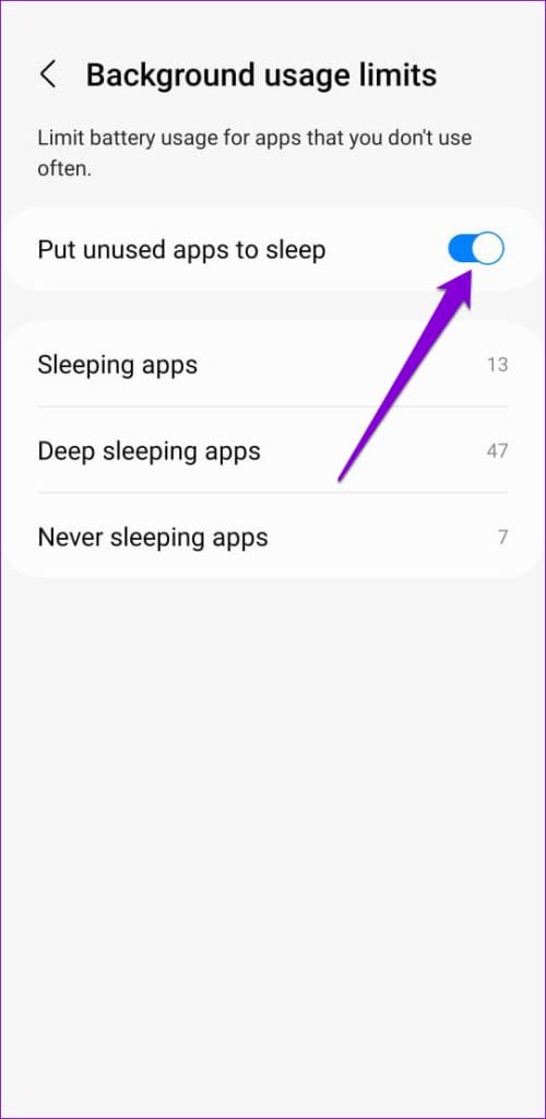 How to Manage Sleeping Apps on Samsung Galaxy Phone illustration 23