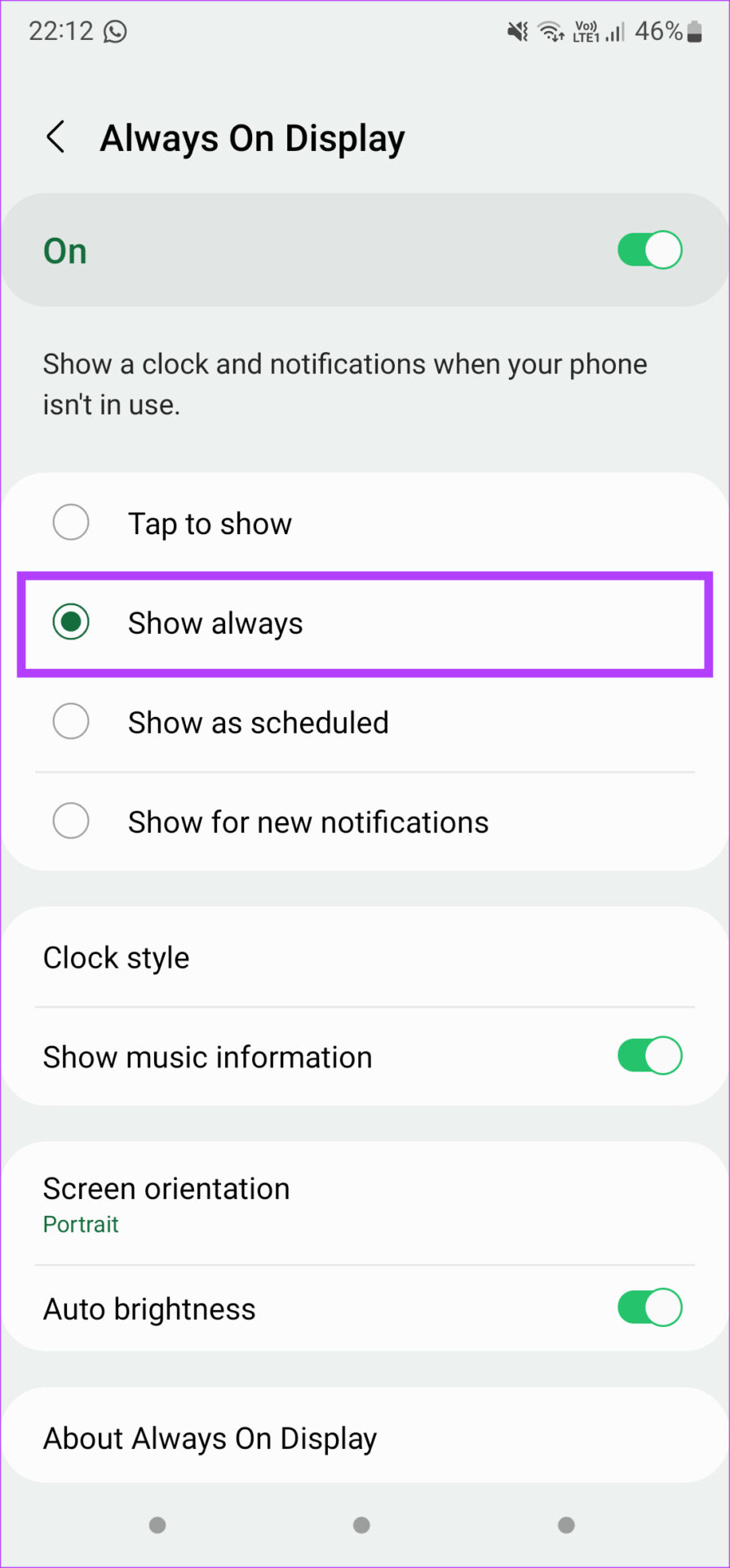 6 Ways to Fix Always on Display Not Working on Android illustration 12