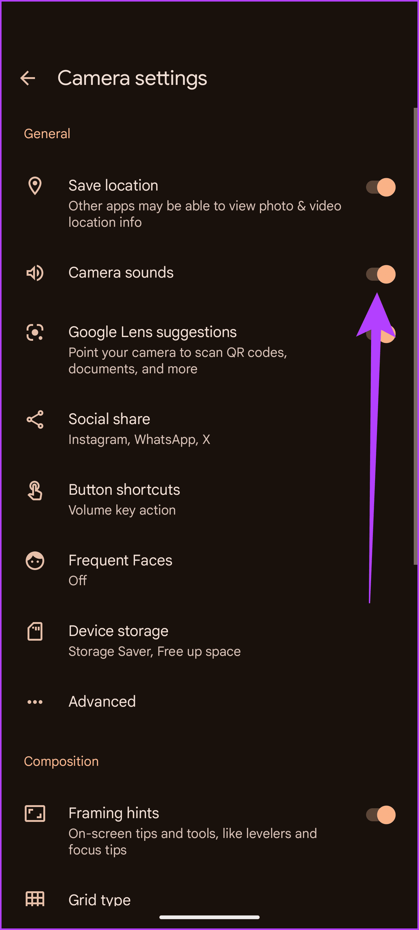3 Ways to Turn Off Camera Sound on Google Pixel Smartphones illustration 11