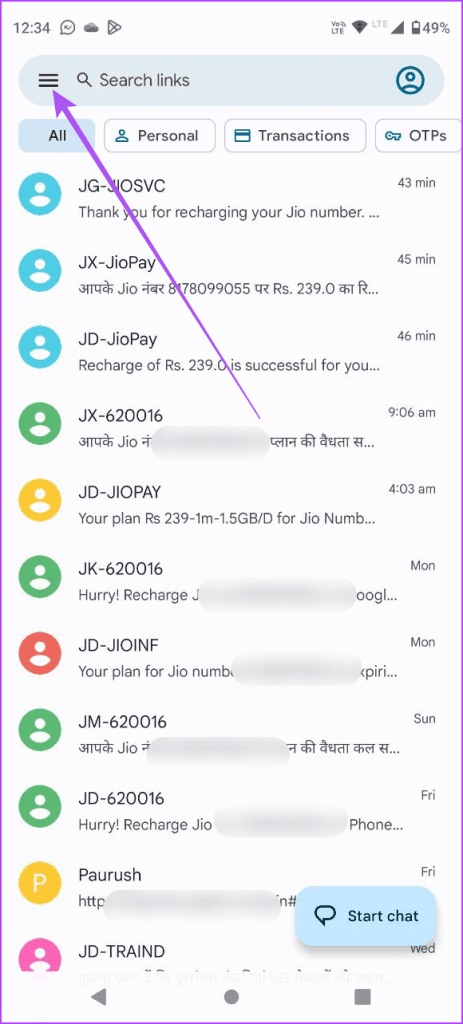 8 Best Fixes for Google Messages App Not Showing Contact Names on Android illustration 39