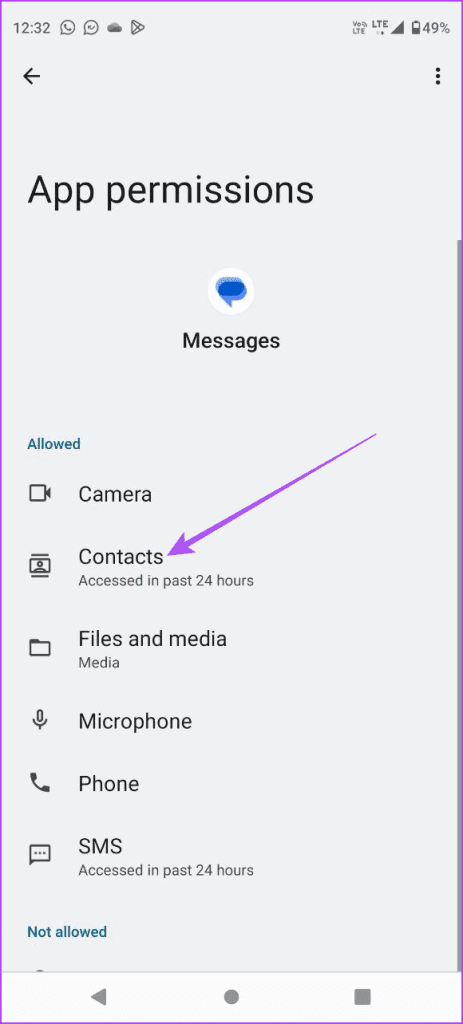 8 Best Fixes for Google Messages App Not Showing Contact Names on Android illustration 10