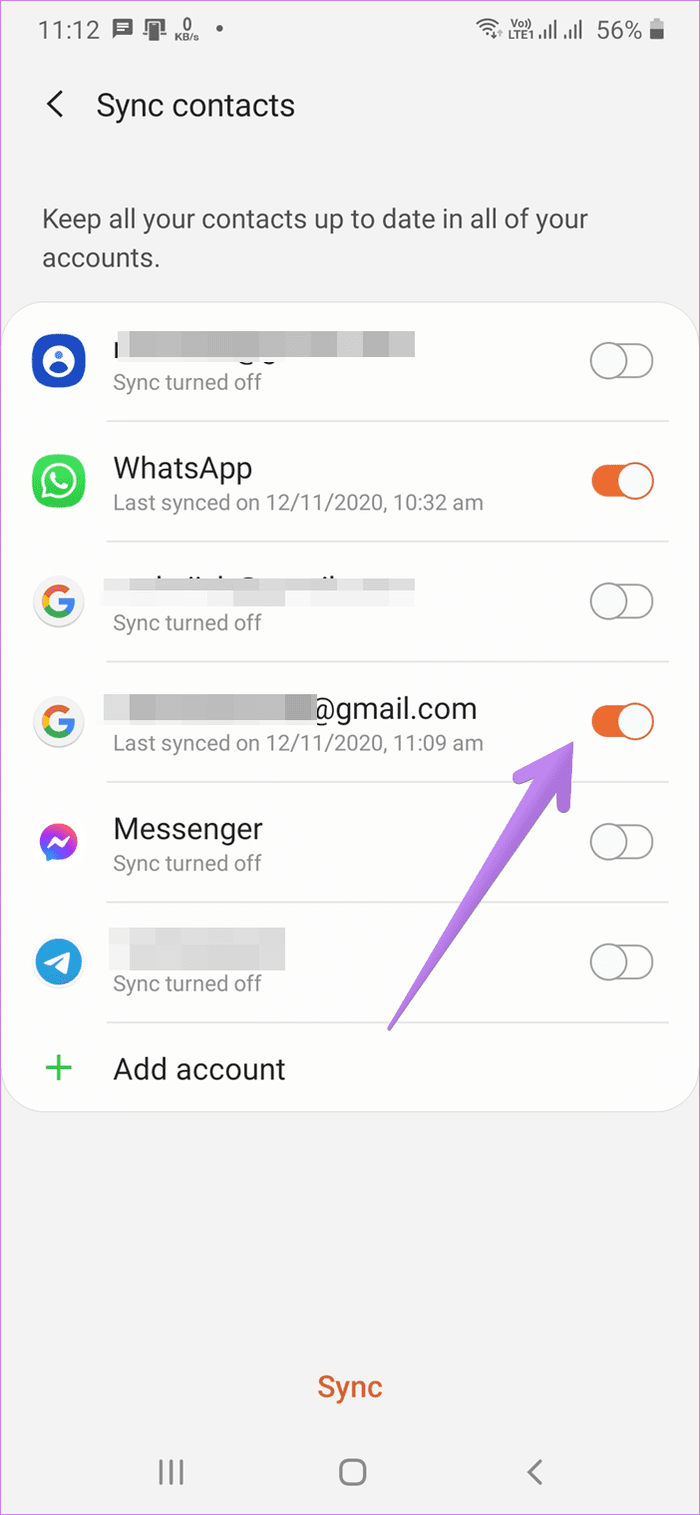 How to Use Google Contacts Instead of Samsung Contacts illustration 19