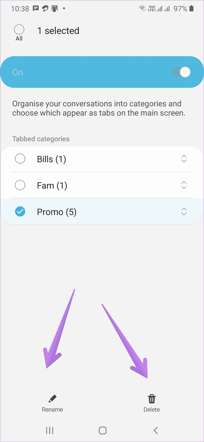 What Are Conversation Categories in Samsung Messages and How to Use Them illustration 71