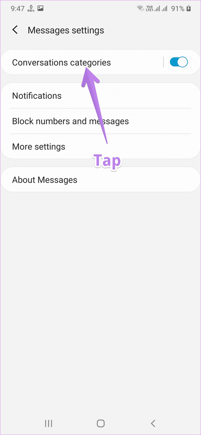 What Are Conversation Categories in Samsung Messages and How to Use Them illustration 35