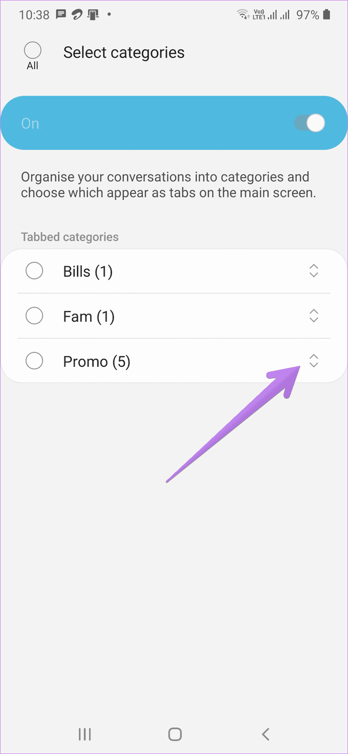 What Are Conversation Categories in Samsung Messages and How to Use Them illustration 63