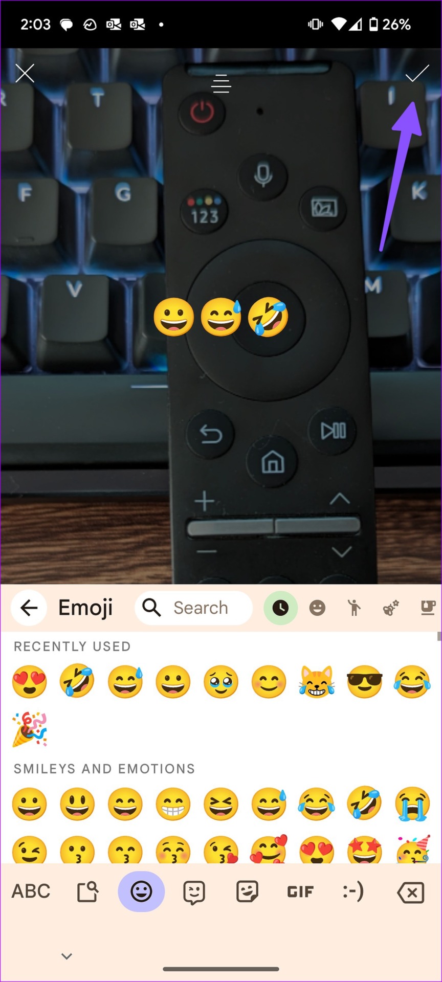 3 Ways to Put Emojis on a Picture on Android illustration 34