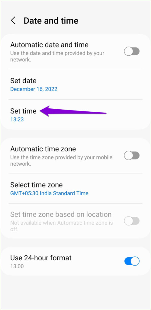 3 Ways to Fix the Wrong Time on Android and iPhone illustration 28