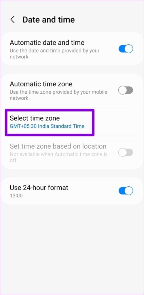 3 Ways to Fix the Wrong Time on Android and iPhone illustration 43