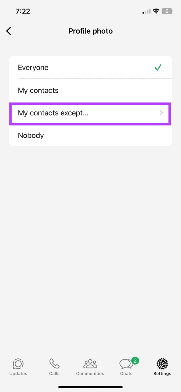 How to Hide Your Profile Picture From Specific Contacts on WhatsApp illustration 26
