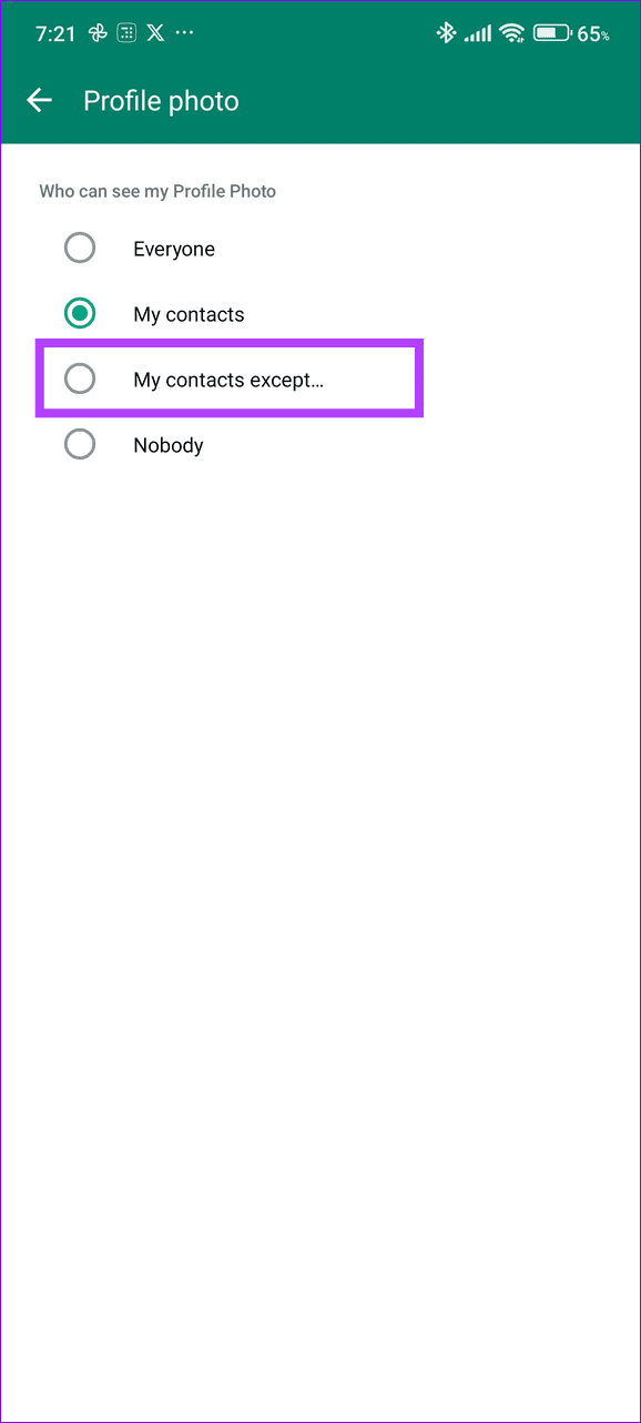 How to Hide Your Profile Picture From Specific Contacts on WhatsApp illustration 18