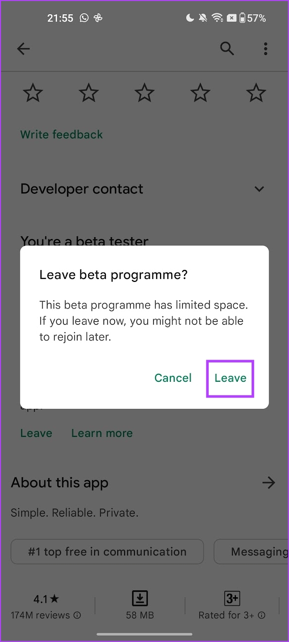 How to Leave Beta Program on Google Play Store illustration 14