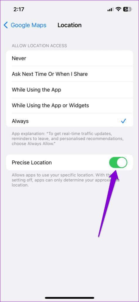 4 Ways to Fix Slow Google Maps on Android and iPhone illustration 22
