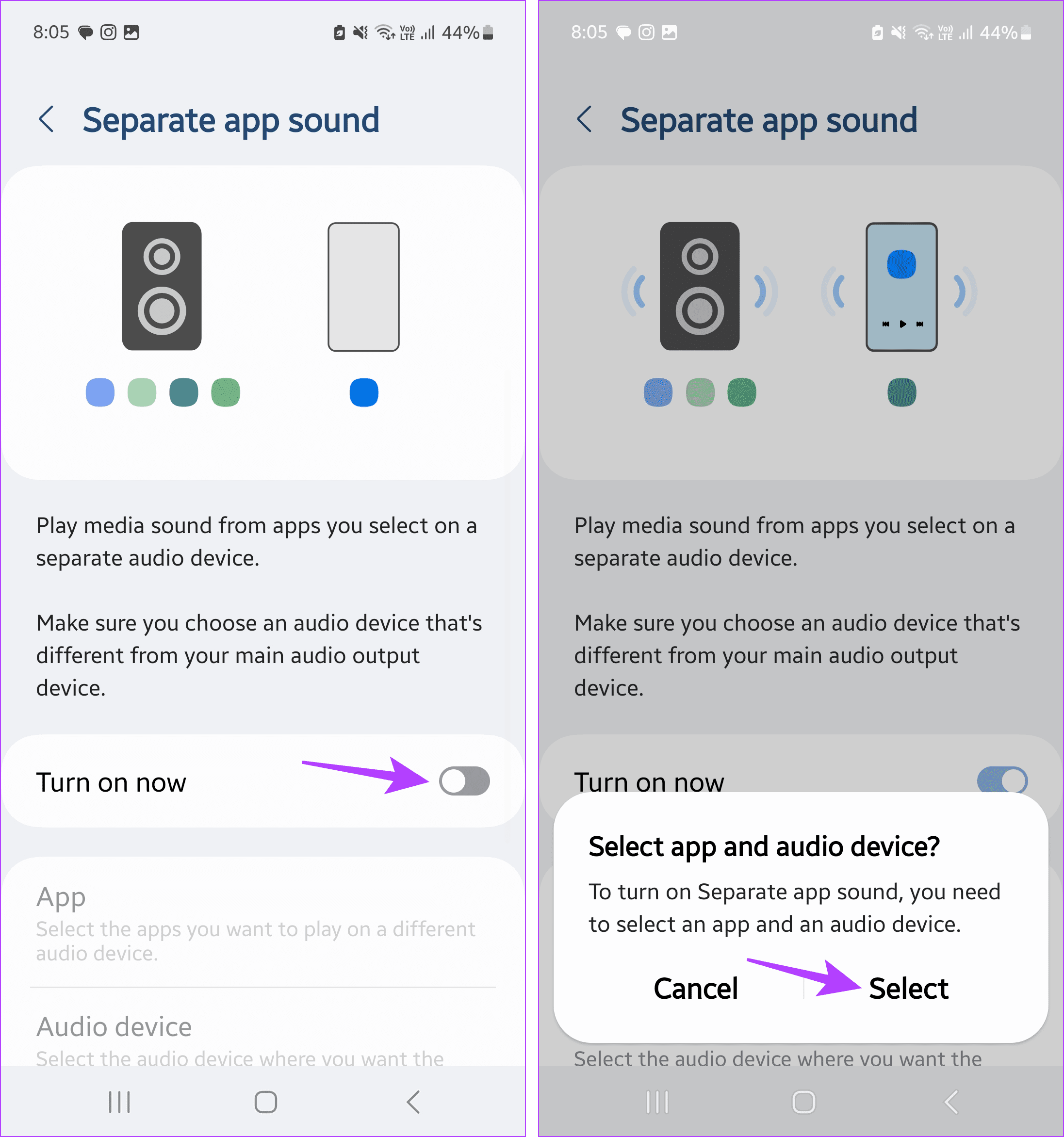 What Is Samsung Separate App Sound and How to Use It illustration 20