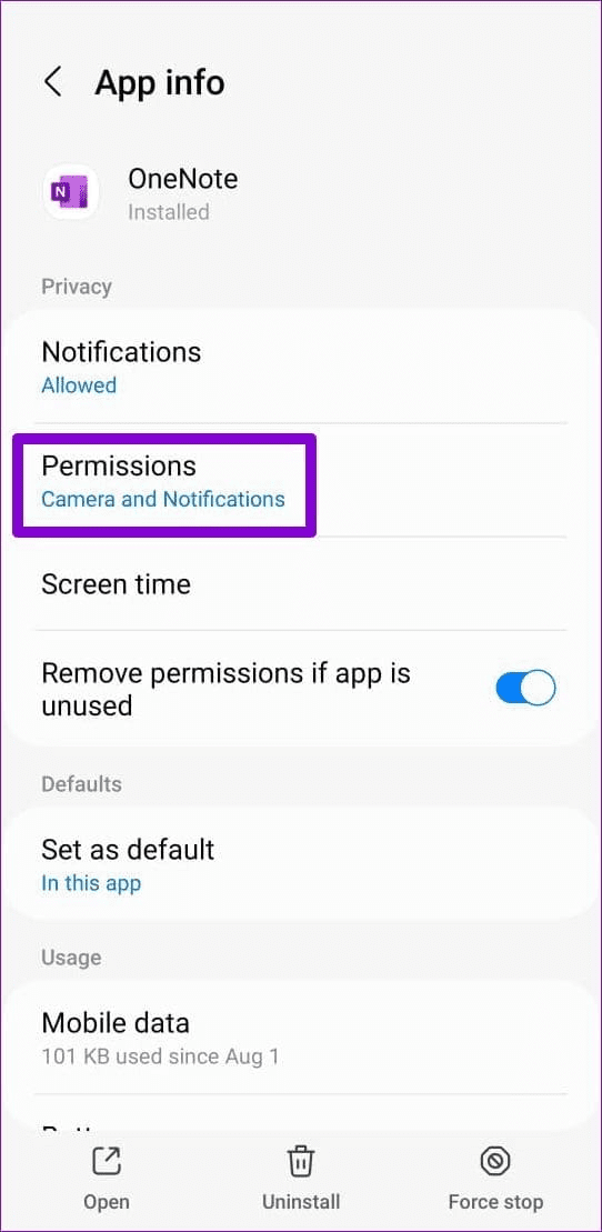 3 Ways to Fix OneNote App Not Working on Android illustration 14