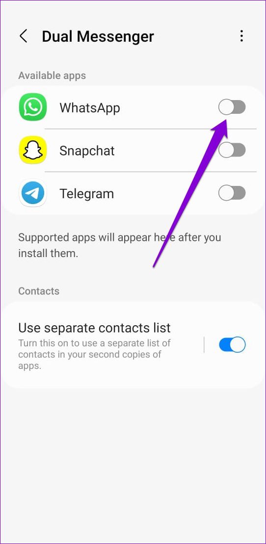 How to Use Dual Messenger on Samsung Galaxy Phones illustration 10