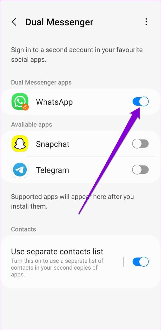How to Use Dual Messenger on Samsung Galaxy Phones illustration 29