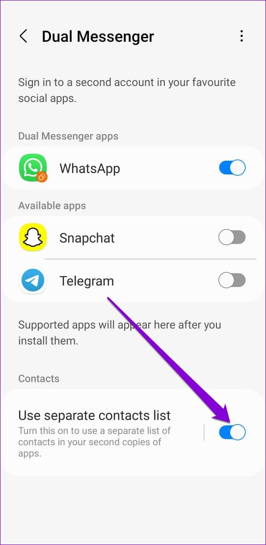 How to Use Dual Messenger on Samsung Galaxy Phones illustration 19