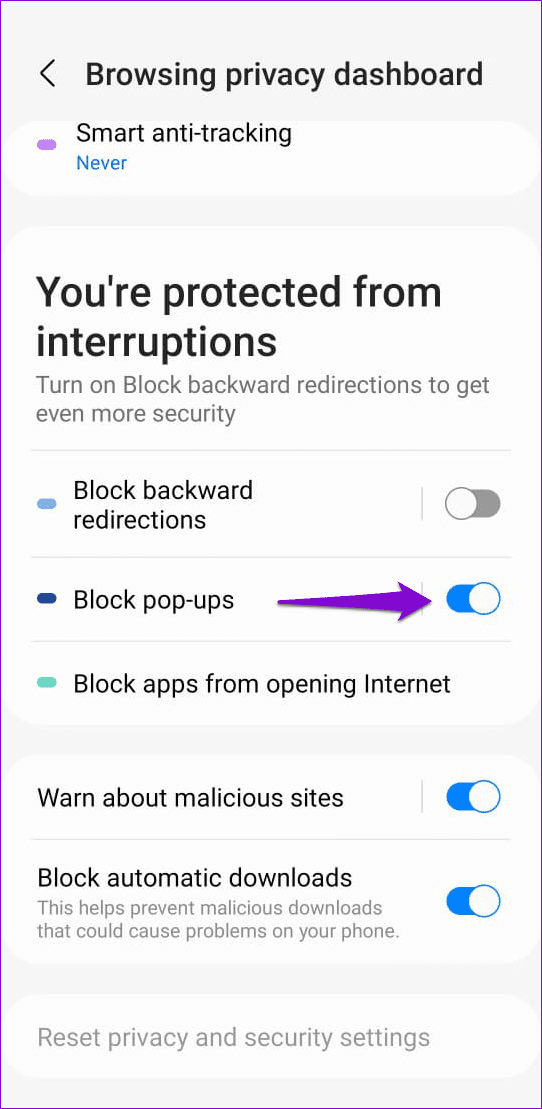 6 Ways to Fix Samsung Internet Browser Keeps Opening Automatically illustration 11