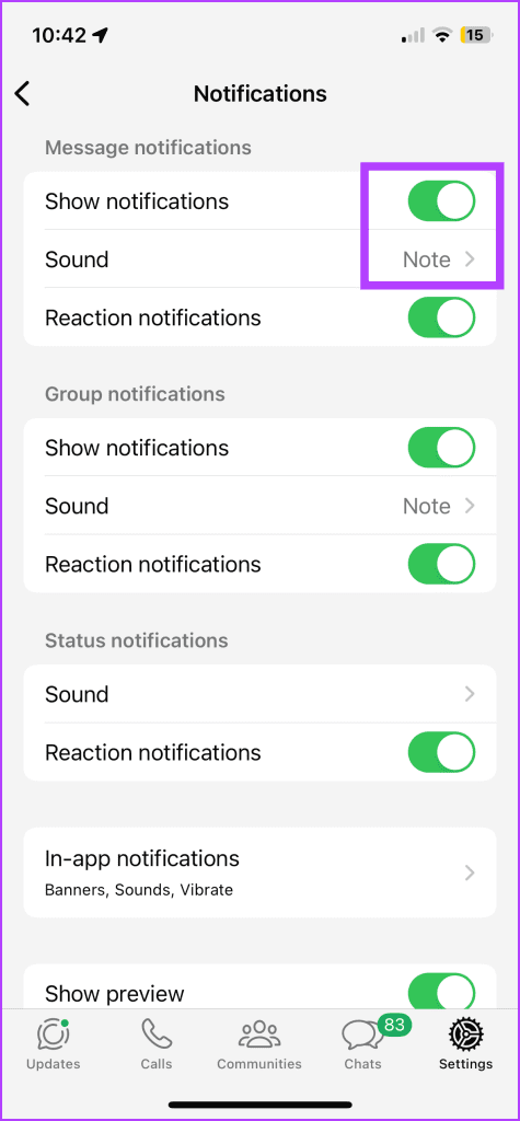 How to Fix WhatsApp Notification Sound Not Working illustration 35