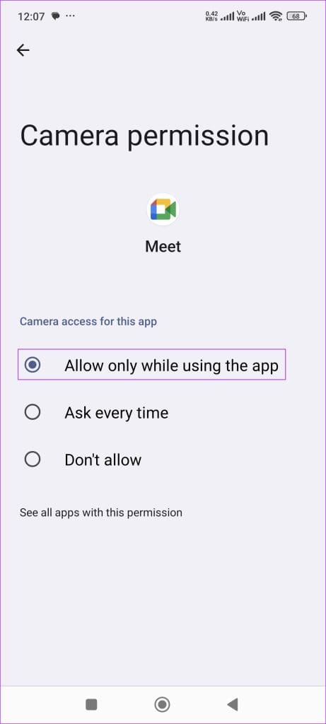 5 Ways to Fix Google Meet Video Not Working on Android illustration 33