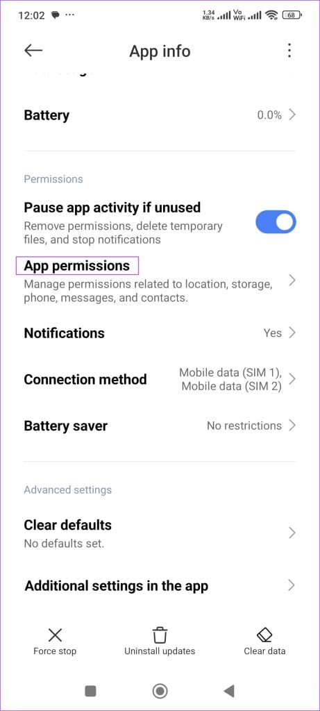 5 Ways to Fix Google Meet Video Not Working on Android illustration 31
