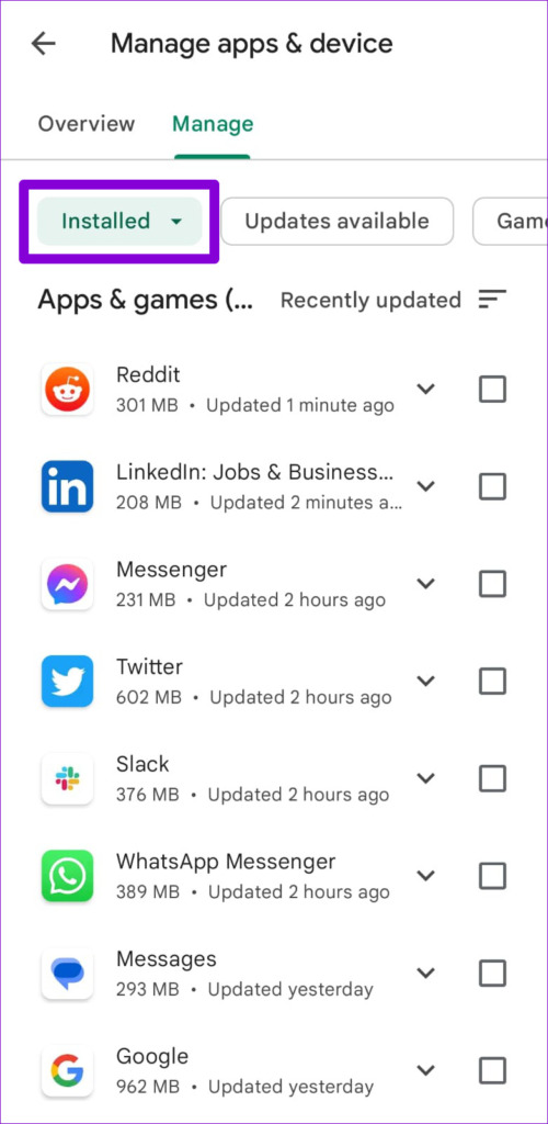 How to View and Manage Your Previously Downloaded Apps on Android and iPhone illustration 12