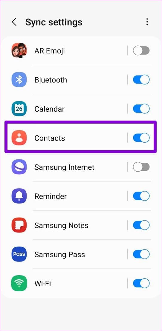 4 Ways to Fix Contacts App Not Syncing on Samsung Galaxy Phones illustration 17