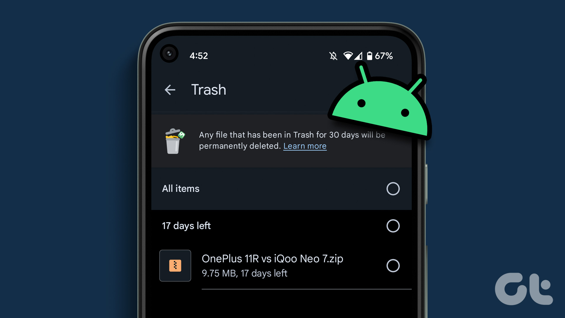 2 Ways to Find the Trash Folder on Android