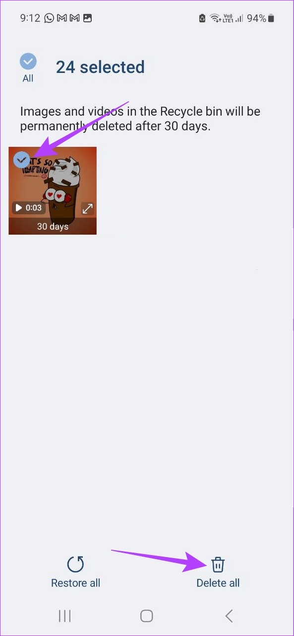 2 Ways to Find the Trash Folder on Android illustration 13