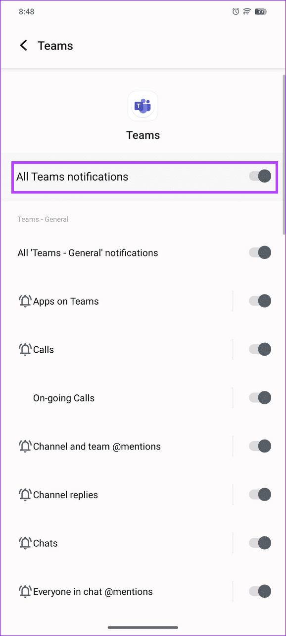 4 Ways to Fix Microsoft Teams Notifications Not Working on Android illustration 19