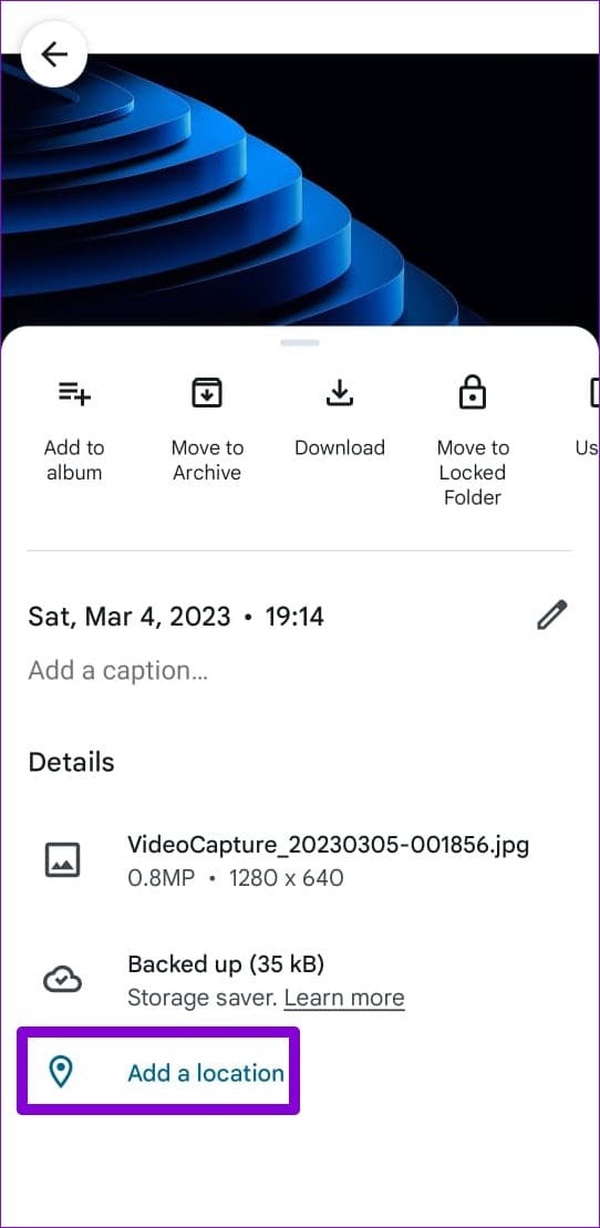 How to Add Location Details to Photos on Android illustration 11