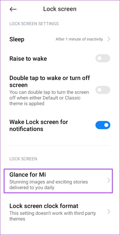 How to Turn Off Glance Lock Screen on MIUI illustration 10