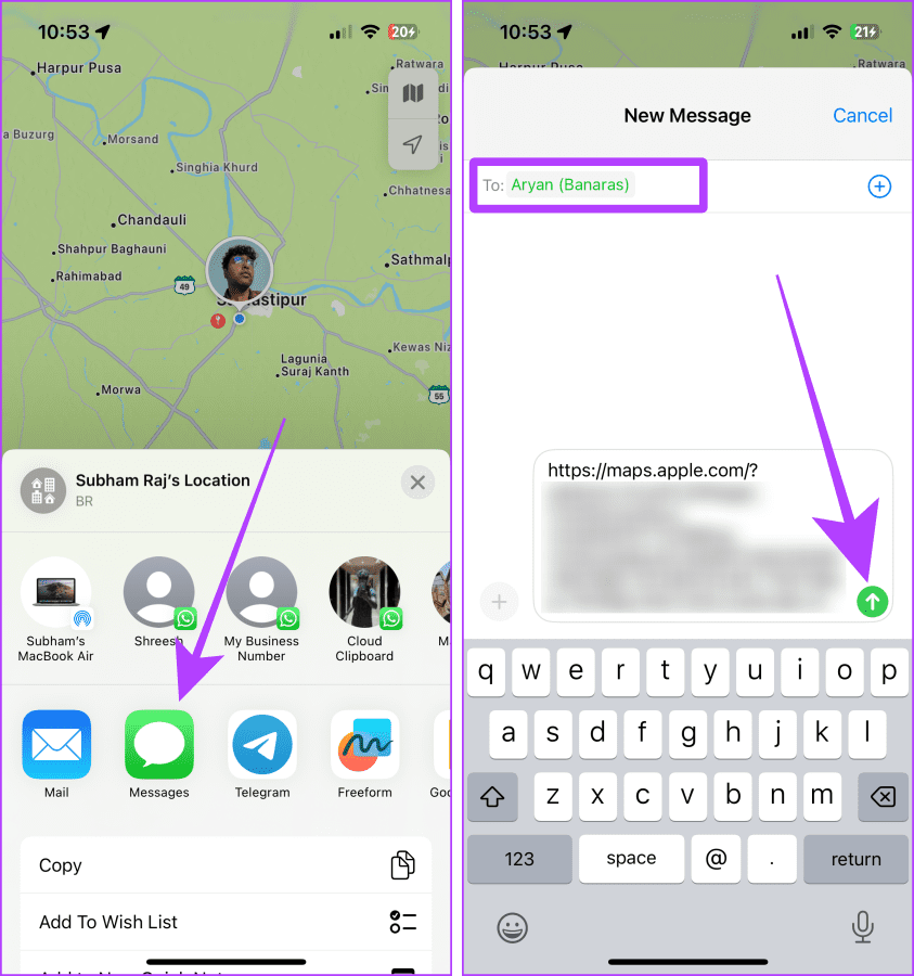 3 Ways to Share Location From iPhone to Android and Vice-Versa illustration 40