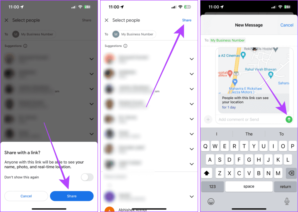3 Ways to Share Location From iPhone to Android and Vice-Versa illustration 15