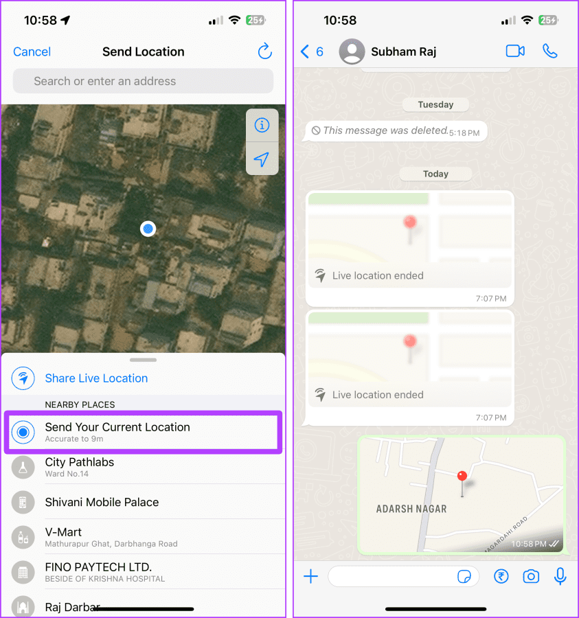 3 Ways to Share Location From iPhone to Android and Vice-Versa illustration 60