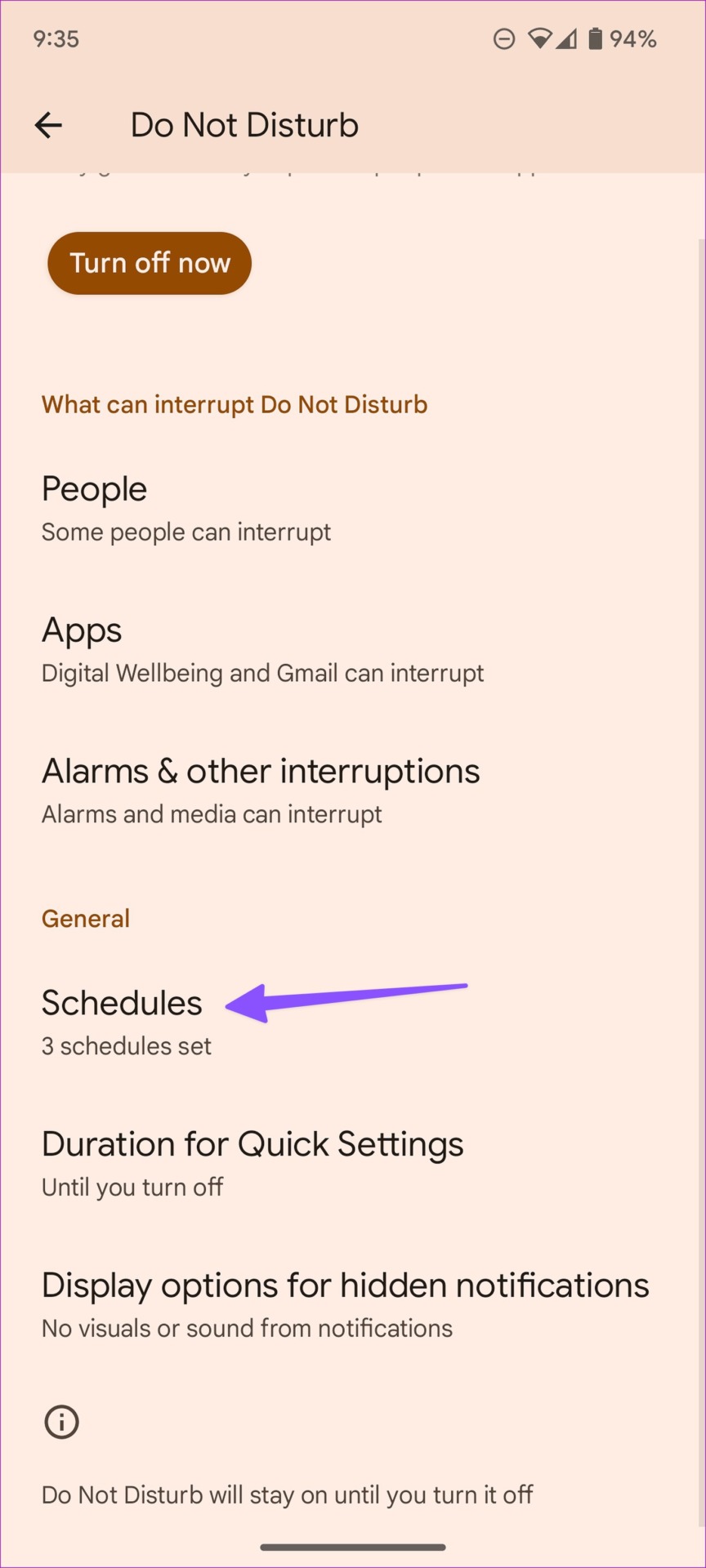 5 Best Ways to Fix Do Not Disturb Turning on Itself on Android illustration 11