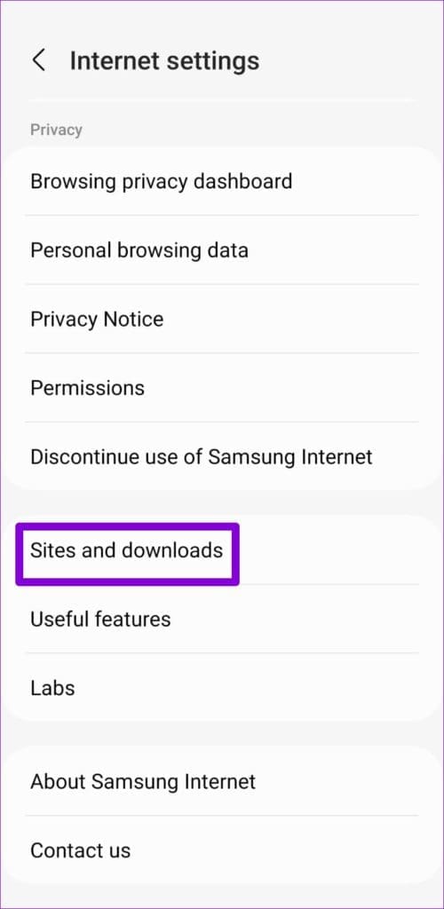5 Ways to Fix Samsung Internet Browser Not Loading Pages illustration 28