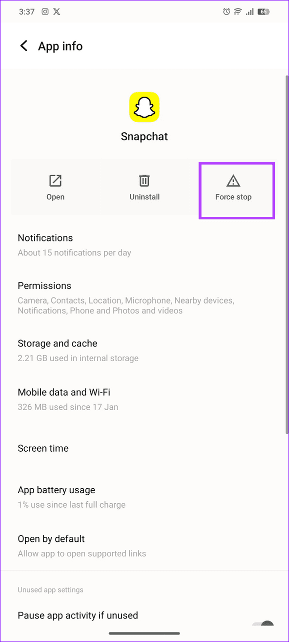 5 Ways to Fix Snapchat Support Code C14A Error illustration 35