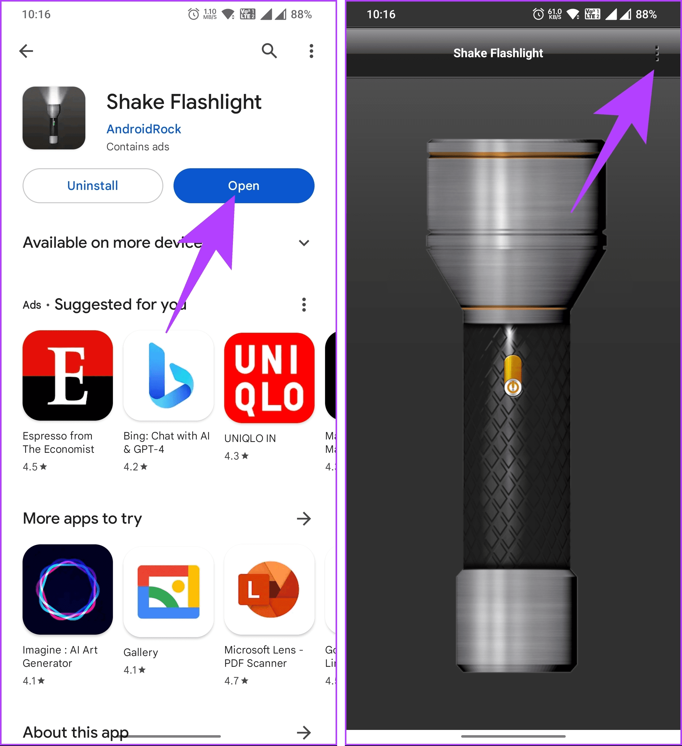 4 Best Ways to Turn Flashlight On or Off on Android illustration 67