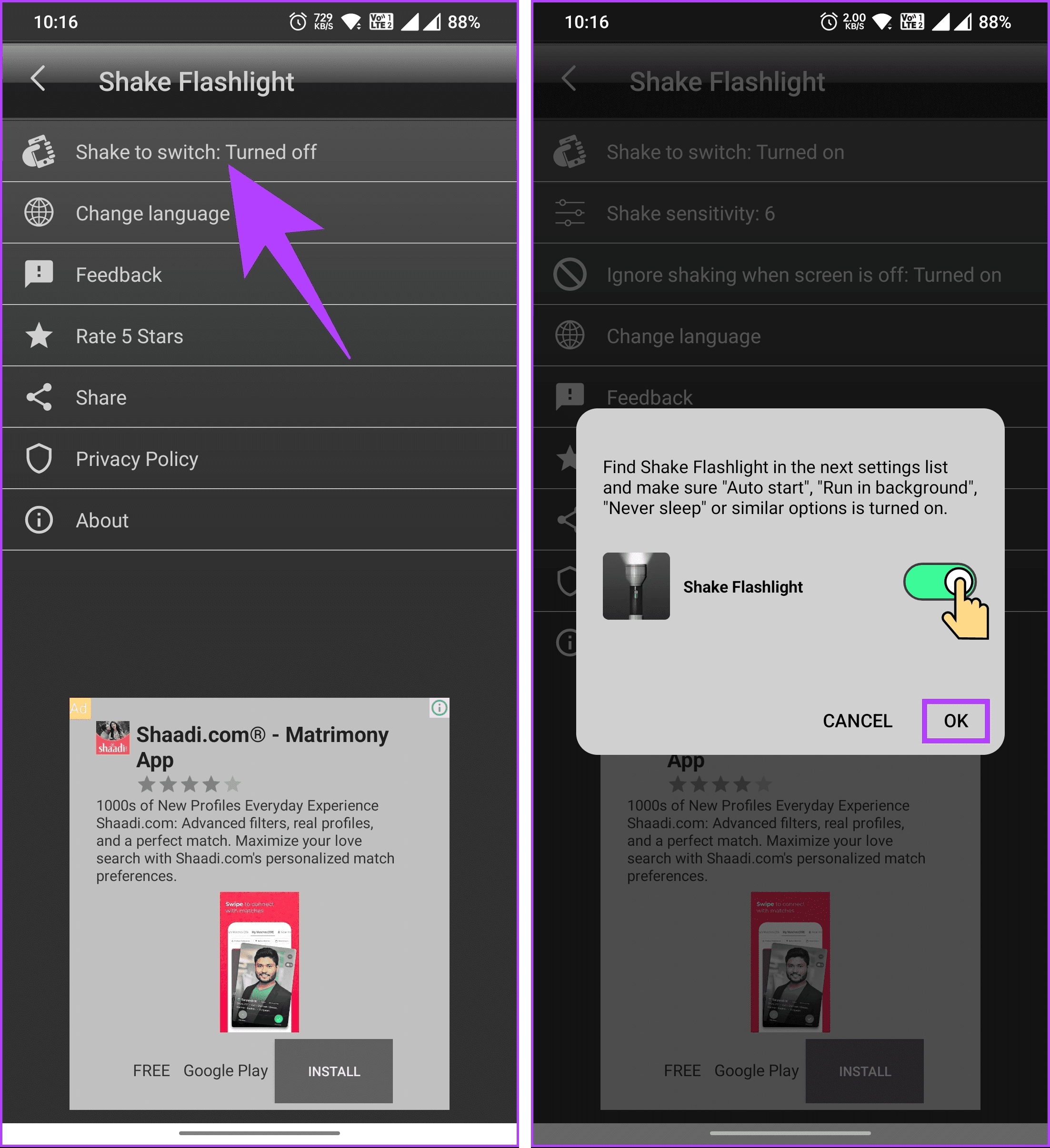 4 Best Ways to Turn Flashlight On or Off on Android illustration 70