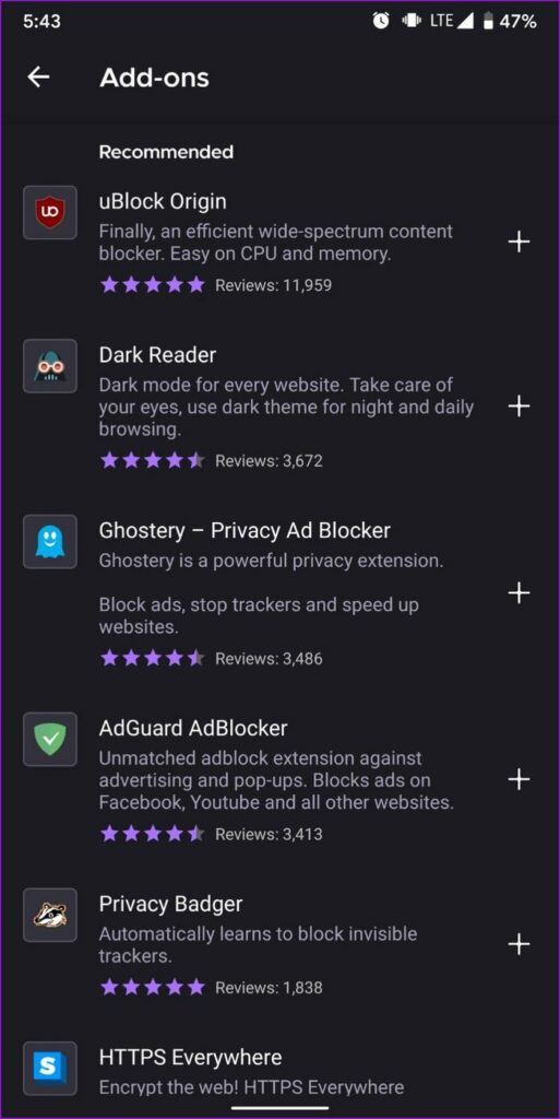 4 Android Browsers With Extension Support illustration 36