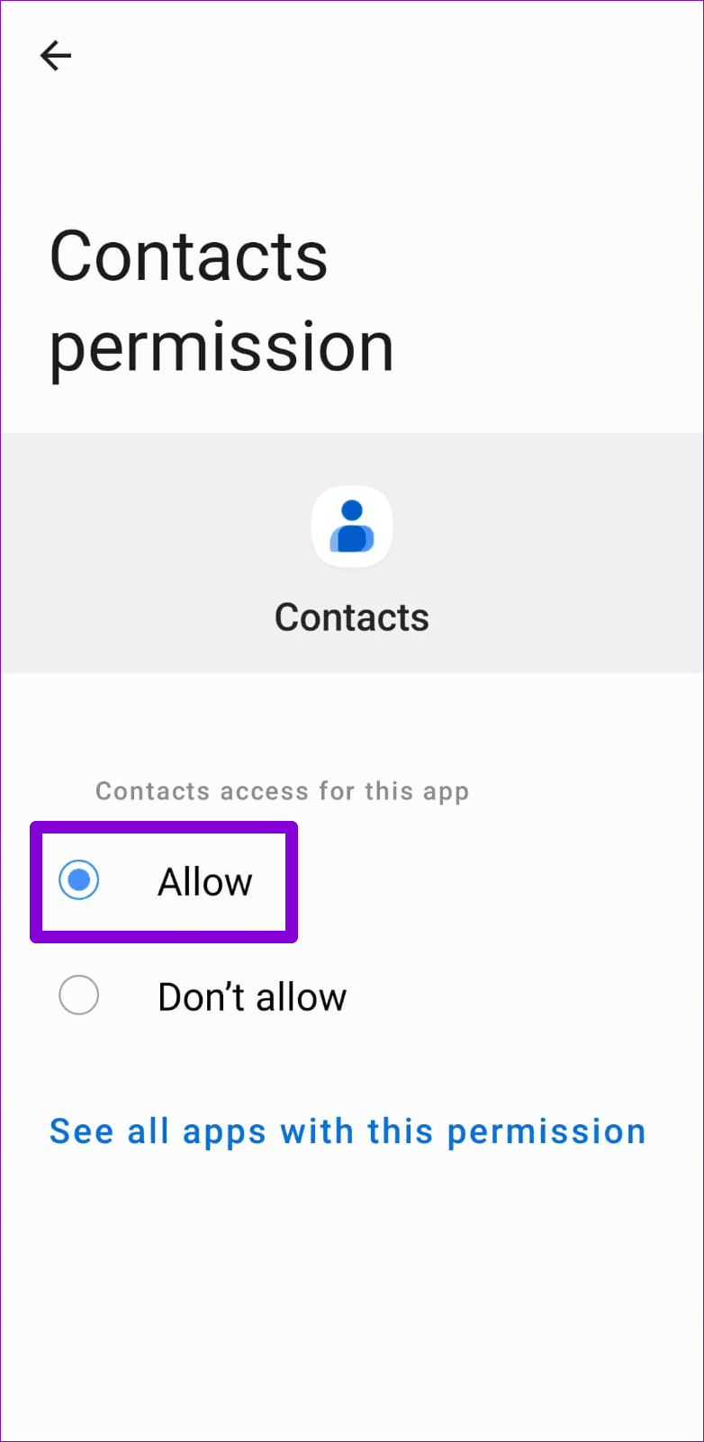 4 Fixes for Android Not Saving Contacts illustration 29