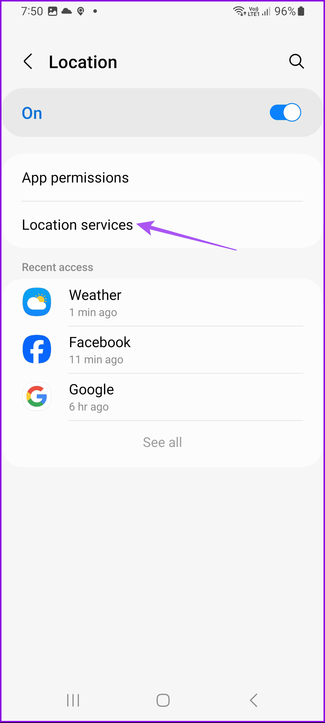 4 Fixes for Location Not Updating in Weather App on Samsung Galaxy Phones illustration 25