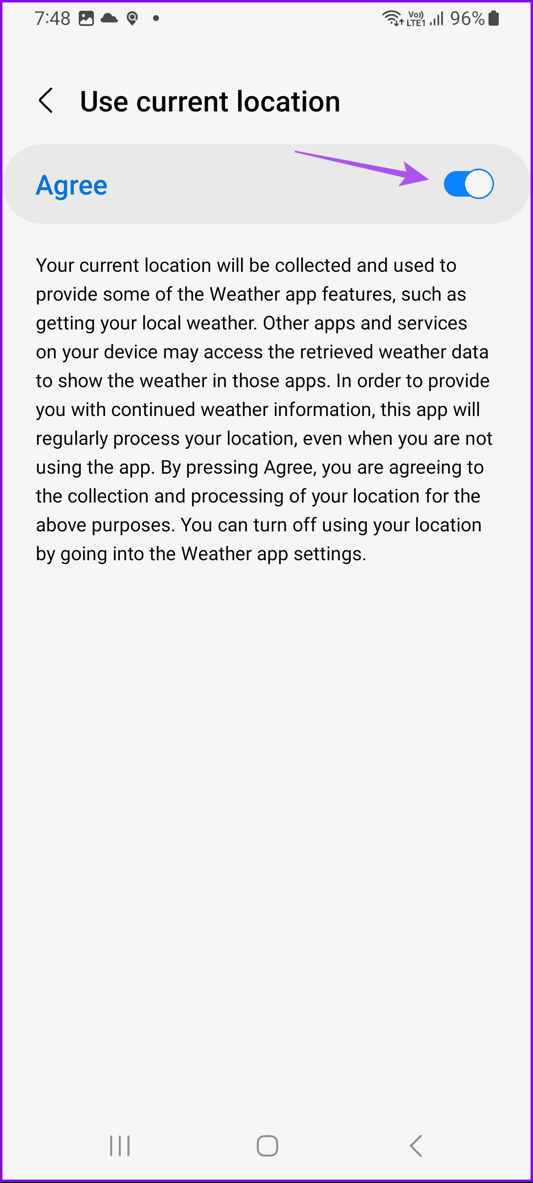 4 Fixes for Location Not Updating in Weather App on Samsung Galaxy Phones illustration 15