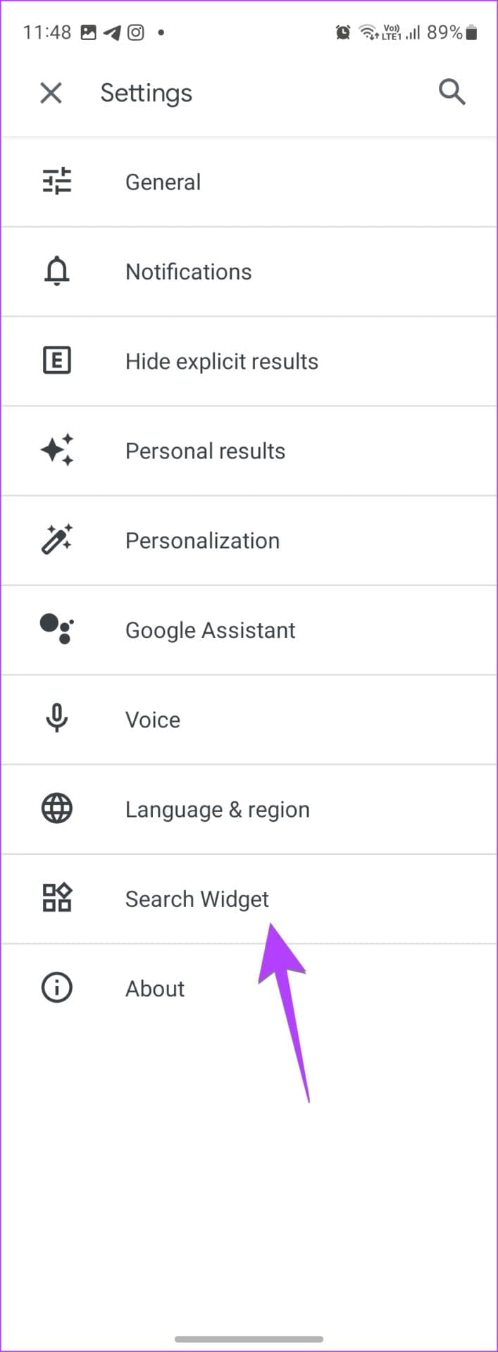 How to Add Google Search Bar to Home Screen on Android and iPhone illustration 19